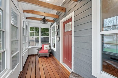 Screened in Porch w/ Ipe brazillian floors and EZ-screen sliding windows