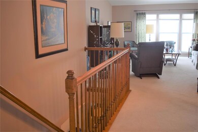 Open Staircase to finished lower level