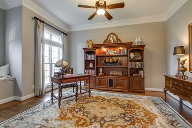 Office just off the entry