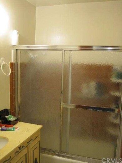 Bathroom with tub/shower.