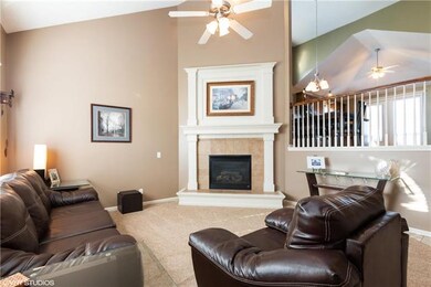 Vaulted Ceiling in Striking Great Room