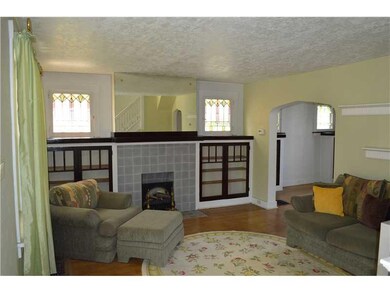 Living Room. a view from the front entry through t