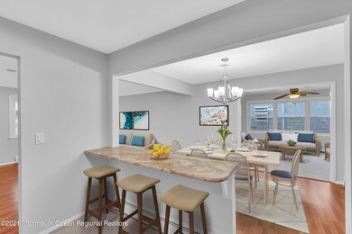 Granite breakfast bar