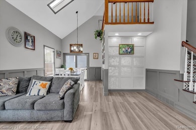 Loft overlooking the living room and dining room!