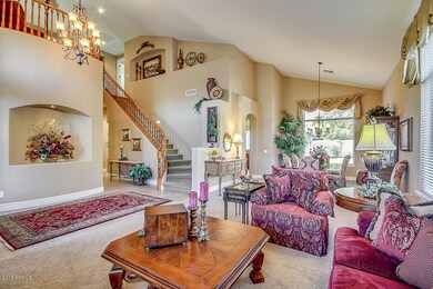 Entry to formal living