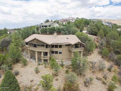 Aerial Rear of Home