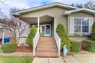 Nice Treks covered front porch.