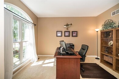 Home Office located off the Entry Foyer!