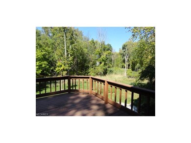 Enjoy the privacy from upper deck overlooking half