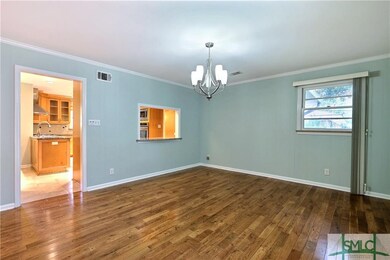Dining Area open floor concept.