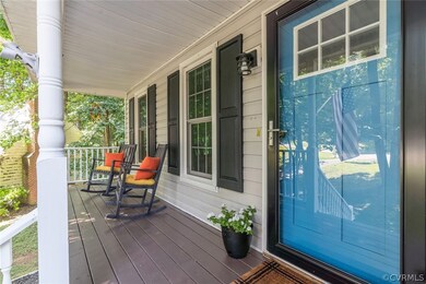 Enjoy a cup of coffee on your covered porch!