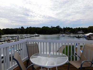Beautiful water views from the deck