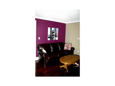 Living Room. Living room west accent wall