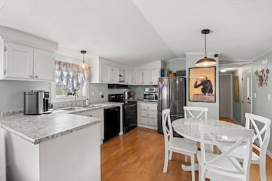 Spacious Eat-In Kitchen w/ Cathedral Ceiling