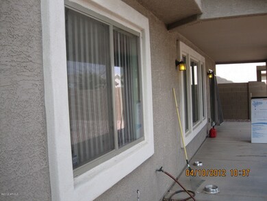 Large covered patio