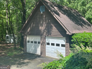 Detached Garage Workshop with Walk up Attic Storag
