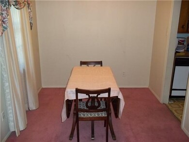 Seperate dining room.