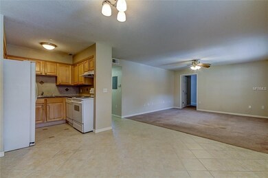 Overview of kitchen, dining and living room.  New 