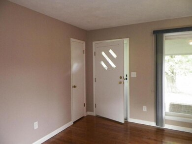 Just inside front door