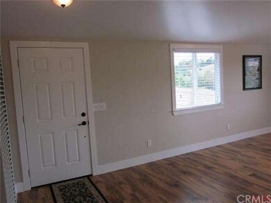 Entry to living room