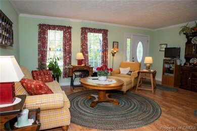 Front Entry and Living Room