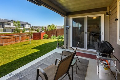 Covered patio with sunshades