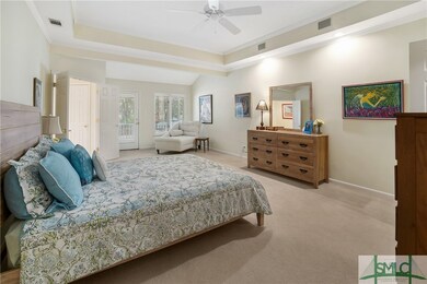 The owner's suite is spacious and ready for your f