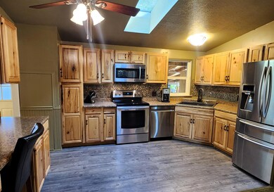 Hickory kitchen