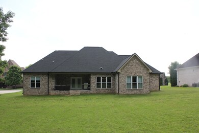 Large Covered Back Porch