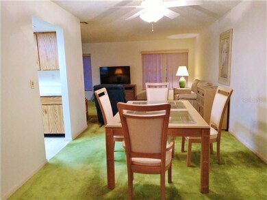 Dining room with easy access to kitchen.