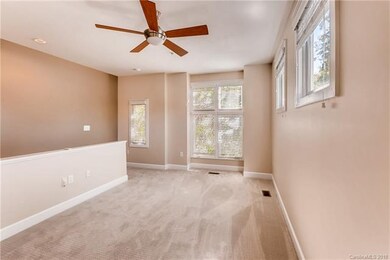 New carpet upstairs, ceiling fan.