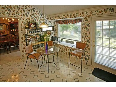 Eat-in kitchen has tons of natural light!