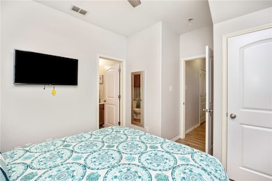 Ground floor bedroom with ensuite full bath