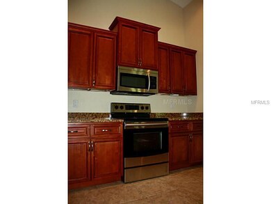 Kitchen - Beautiful granite counter topped cabinets