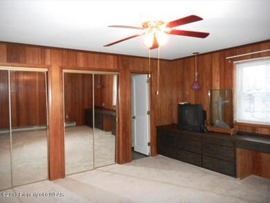 Master bedroom w/ double closets