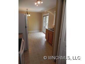 Kitchen w/ closet for laundry