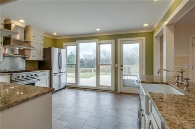 The view from the kitchen is spectacular!