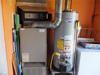 Laundry room and mechanicals