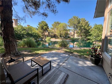 View of patio / terrace with a water view