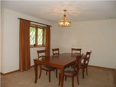 Formal dining can accommodate any size of table~