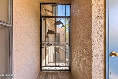 Wrought Iron Patio Door