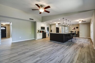 Open floor plan!