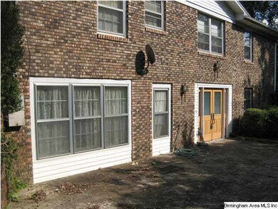 entryway for basement level home