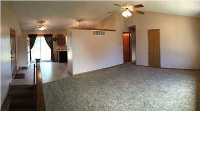 OPEN FLOOR PLAN WITH VAULTED CEILING