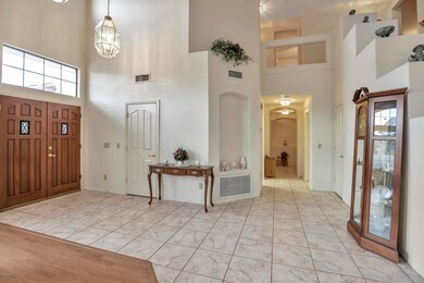 tiled entry