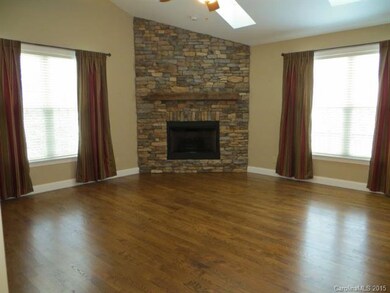 Great Room with Stone Fireplace