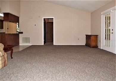 Living room from north wall