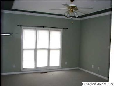 The master bedroom is on the main level