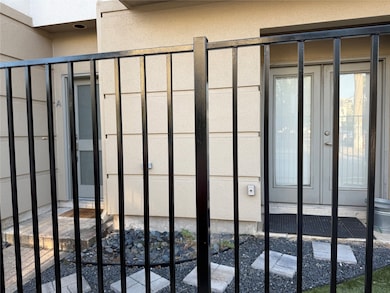 Separate, private entrance to first-floor guest suite.