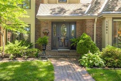 Brick walk adds charm!